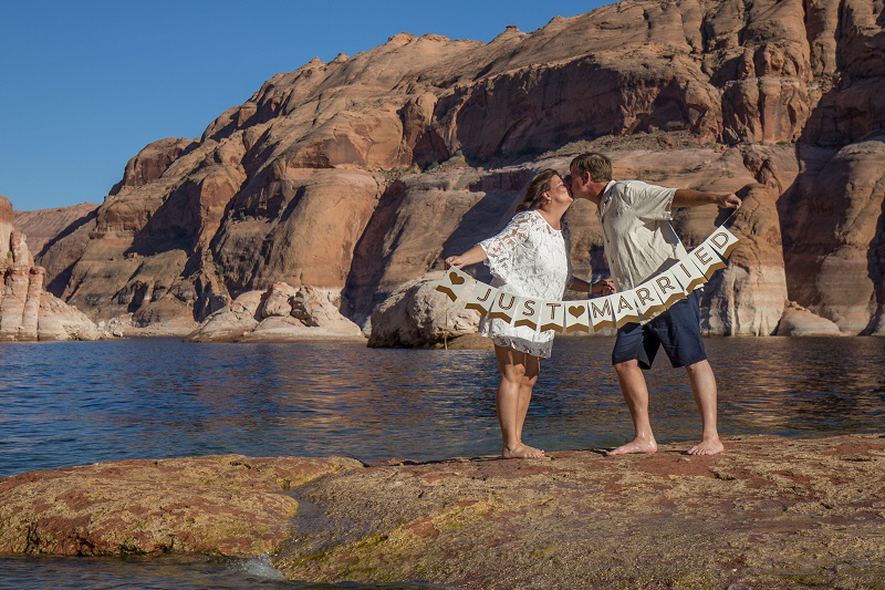 Lake Powell wedding 100